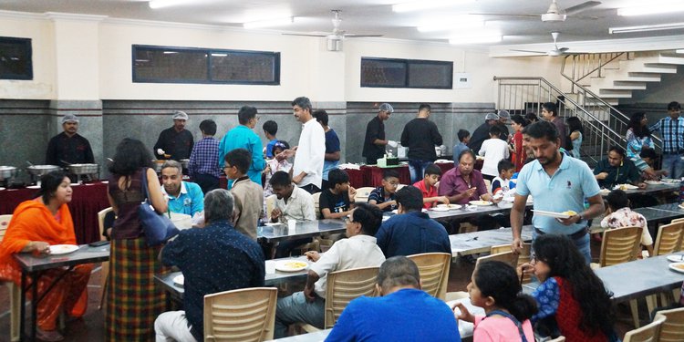 Guests enjoying Cookifi Food